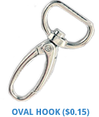 Oval Hook from Lanyardsonsale.com